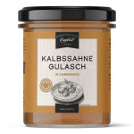 Veal cream goulash 320 g / Glass